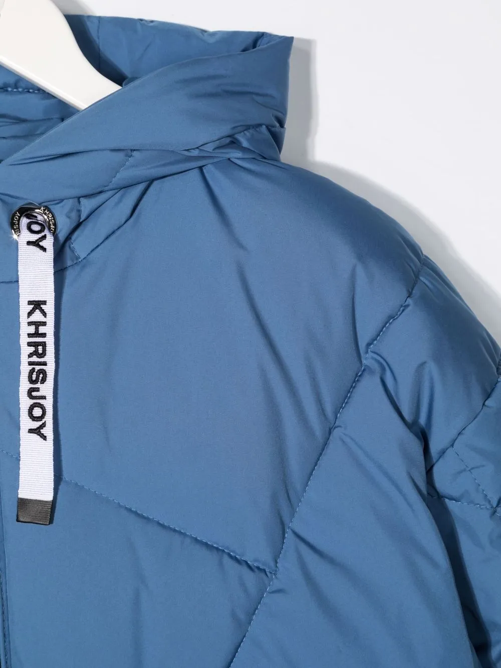 фото Khrisjoy kids пуховик с капюшоном