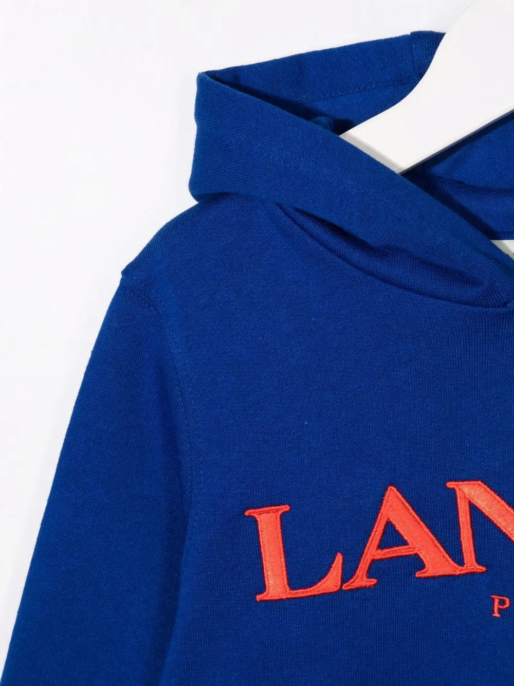 фото Lanvin enfant худи с вышитым логотипом
