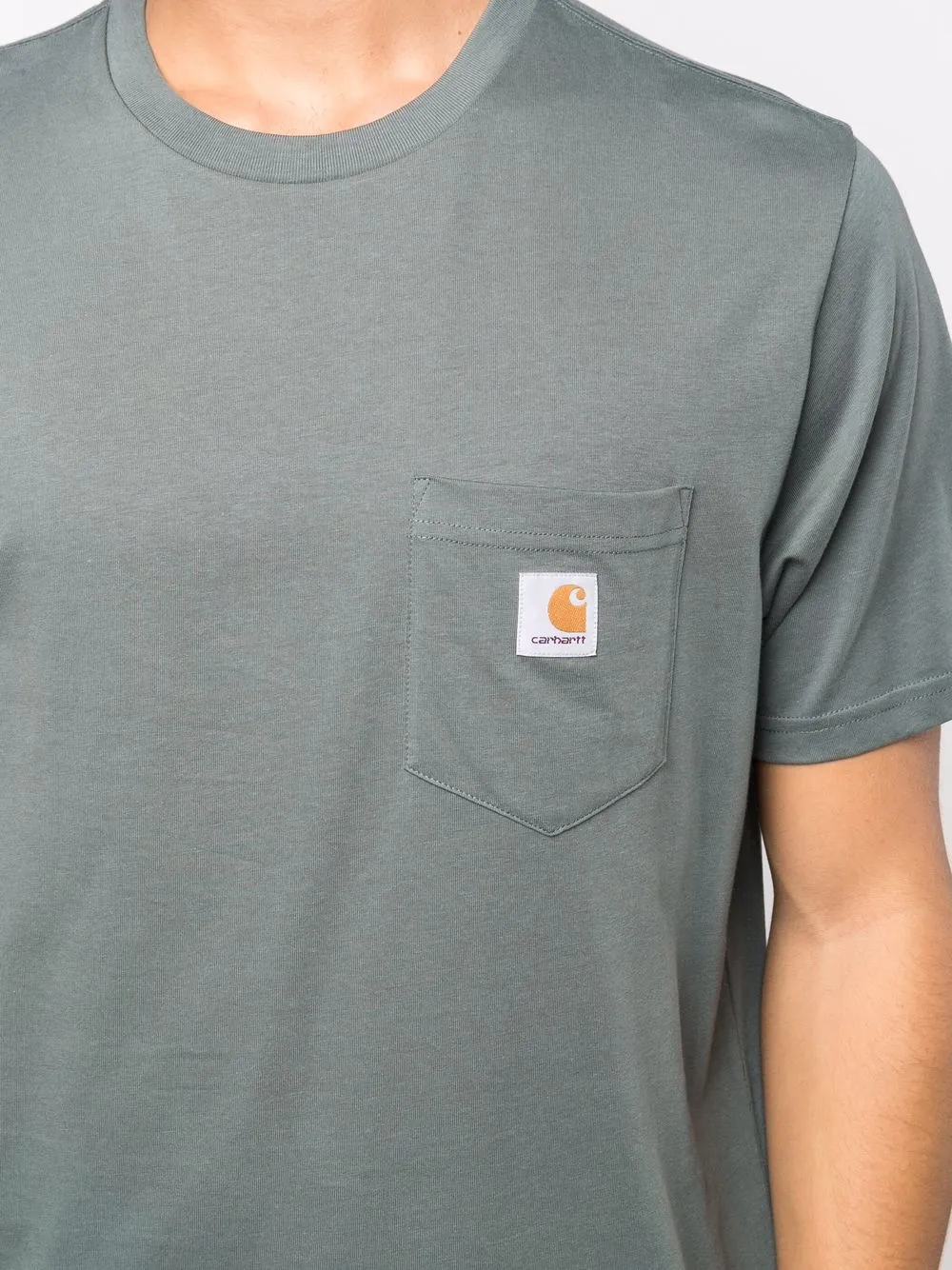 фото Carhartt wip футболка с нашивкой-логотипом