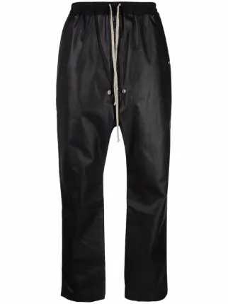 Shop Rick Owens faux-leather drop 