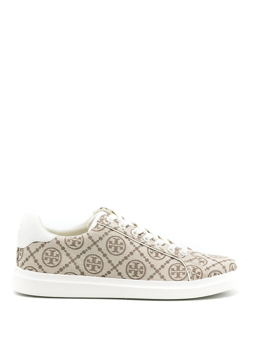 Image 1 of Tory Burch T-monogram lace-up sneakers