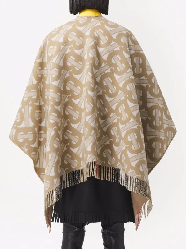 Burberry monogrammed cape online