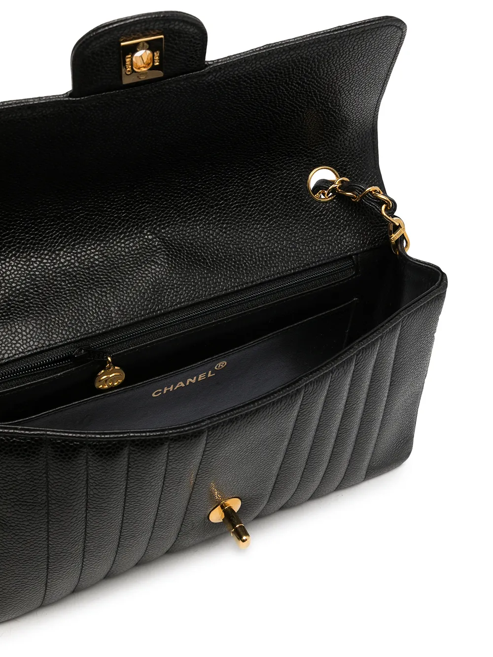 фото Chanel pre-owned сумка на плечо mademoiselle classic flap 1992-го года