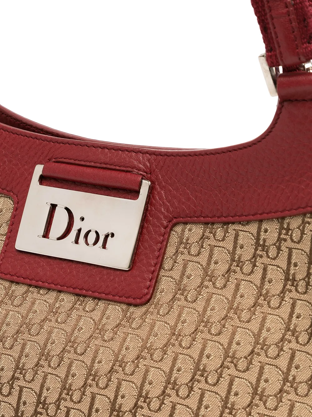 фото Christian dior сумка-тоут street chic 2005-го года с узором trotter