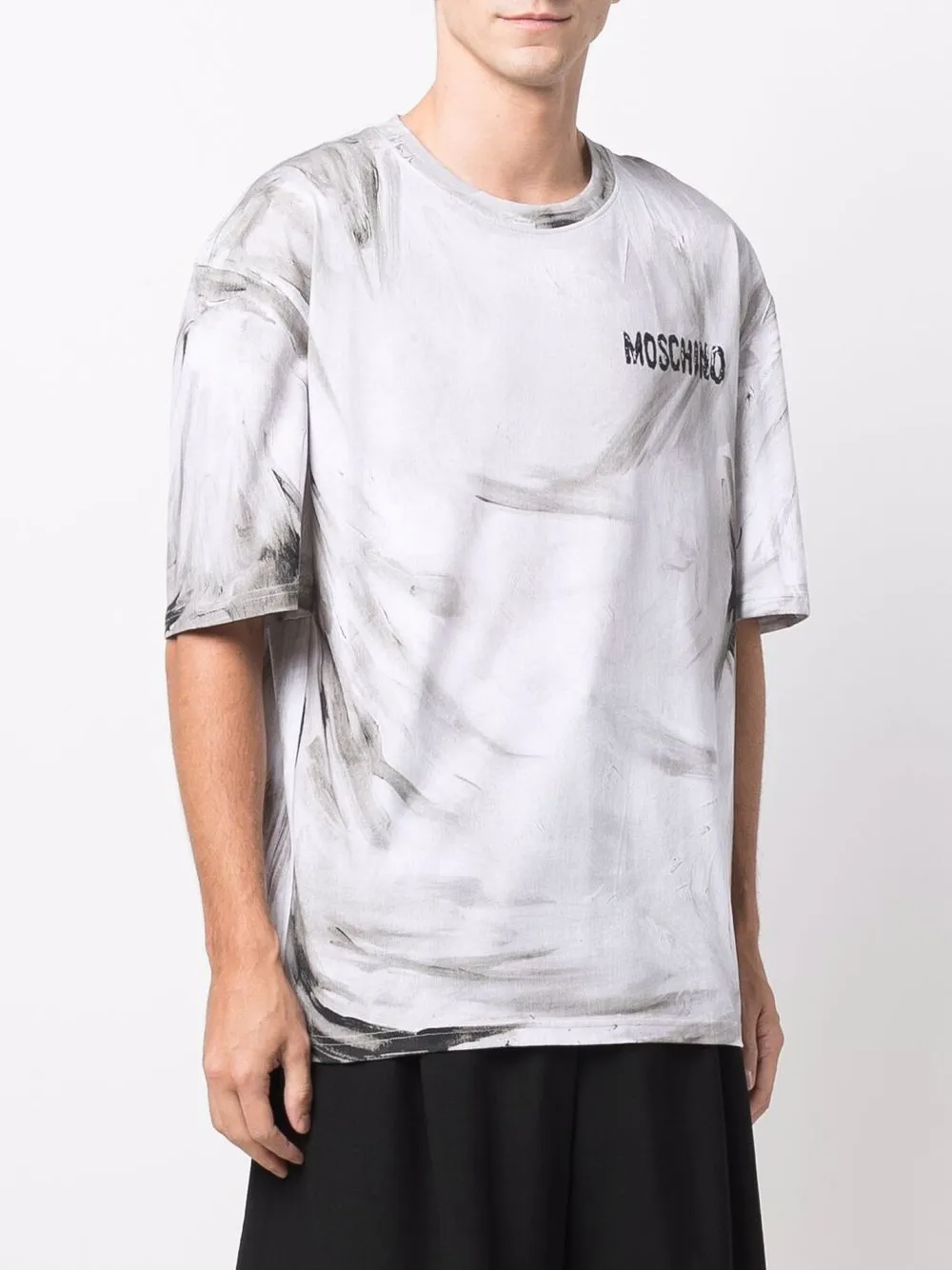 фото Moschino футболка с логотипом