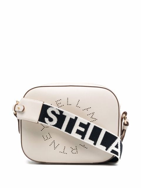 Stella McCartney Bolsa transversal com logo Stella