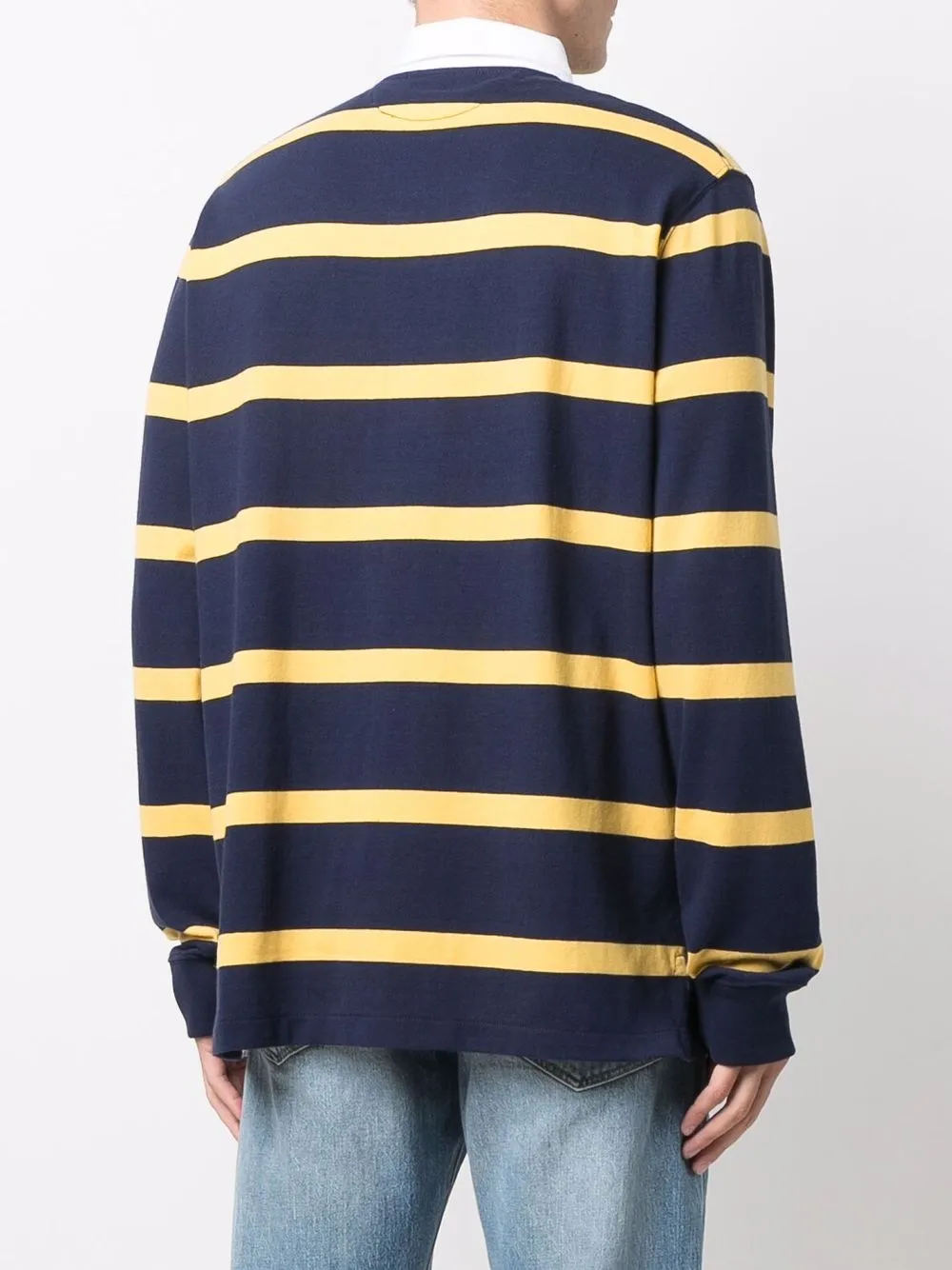 фото Polo ralph lauren рубашка поло в полоску