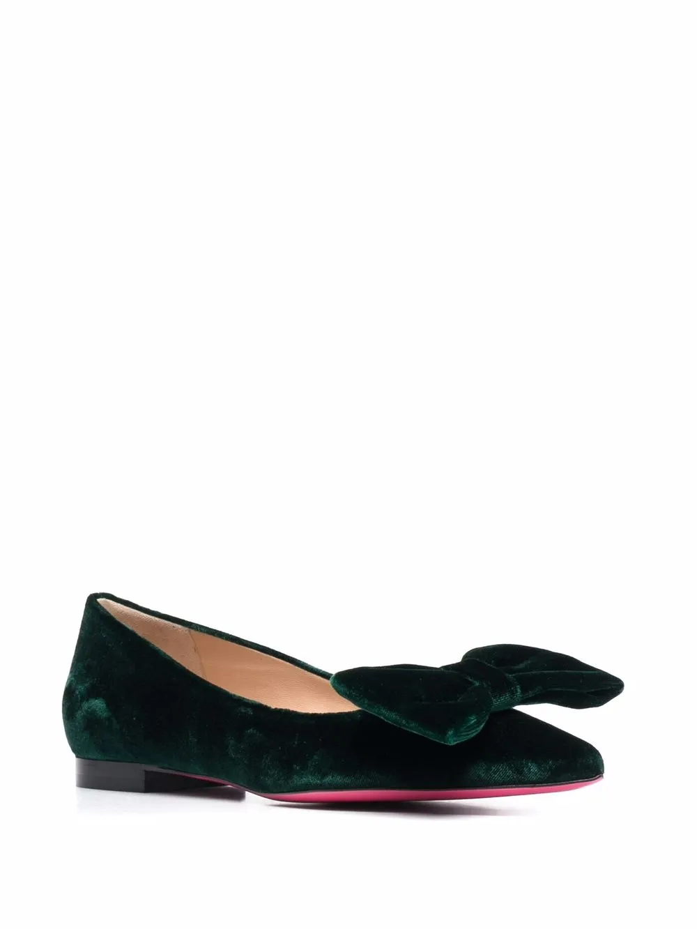 Dee Ocleppo Fluwelen pumps - Groen