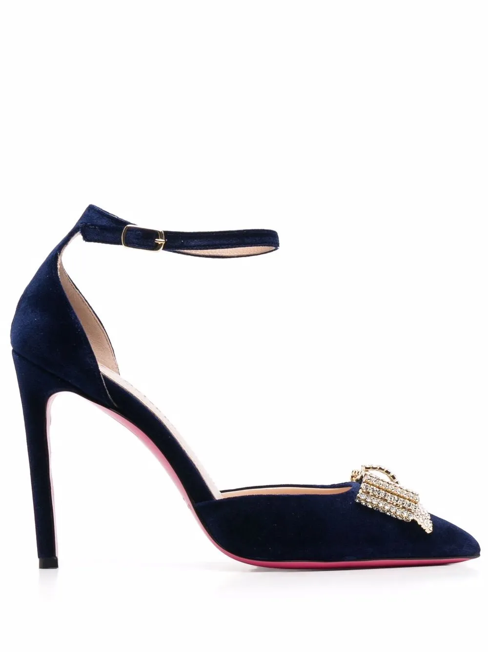 

Dee Ocleppo zapatillas con detalle de moño - Azul