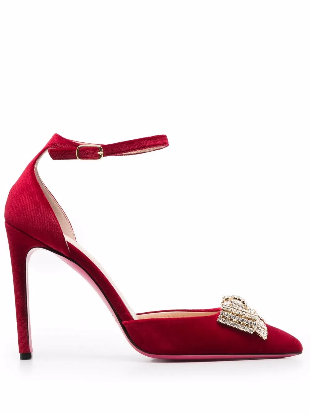

Dee Ocleppo zapatillas con detalle moño - Rojo