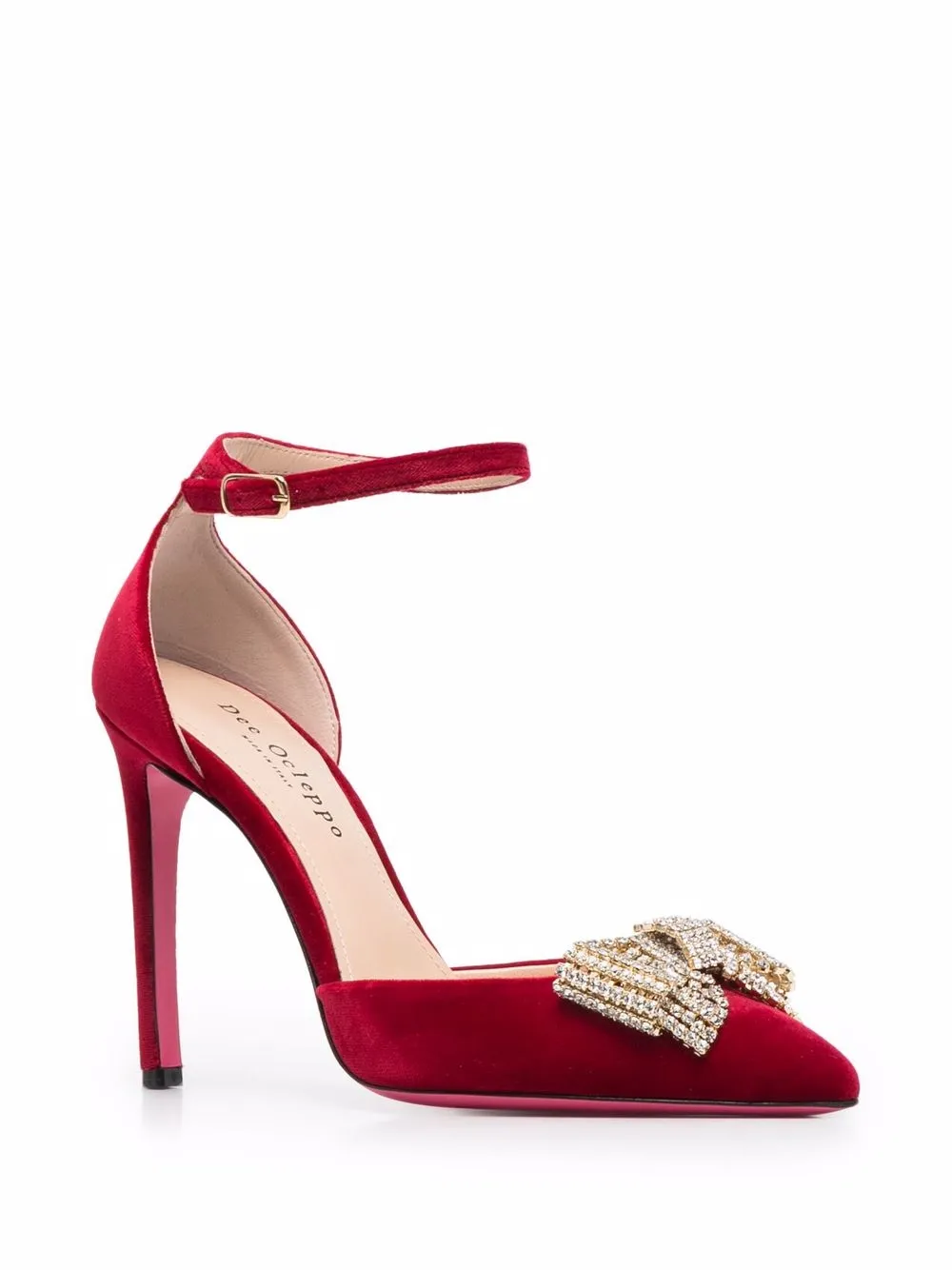 Dee Ocleppo Pumps met strik - Rood