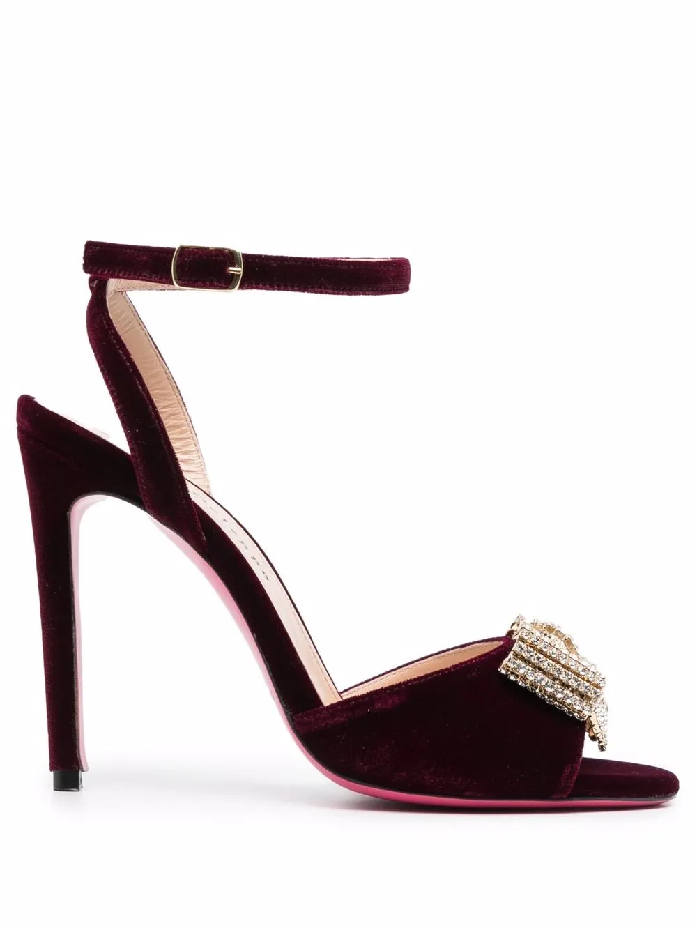 

Dee Ocleppo sandalias con detalles de moño - Rojo