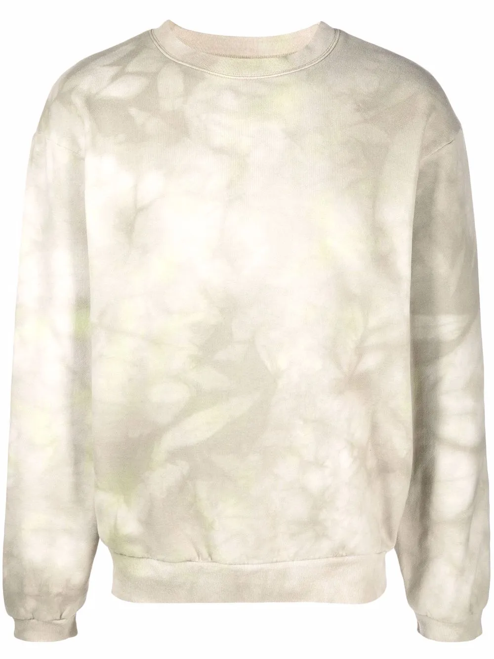 

Kapital tie dye-print crew neck sweatshirt - Green