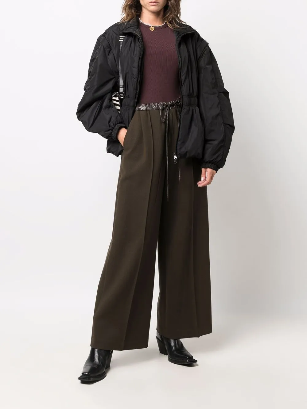 фото Isabel marant пуховик оверсайз