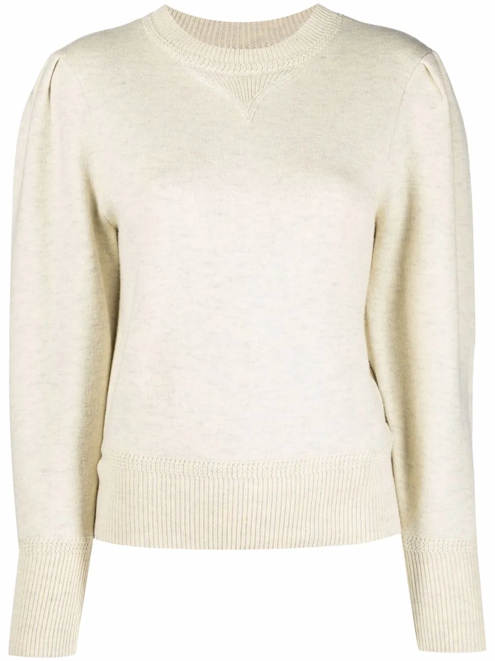 

Isabel Marant Étoile Kelaya pleat detail jumper - Neutrals