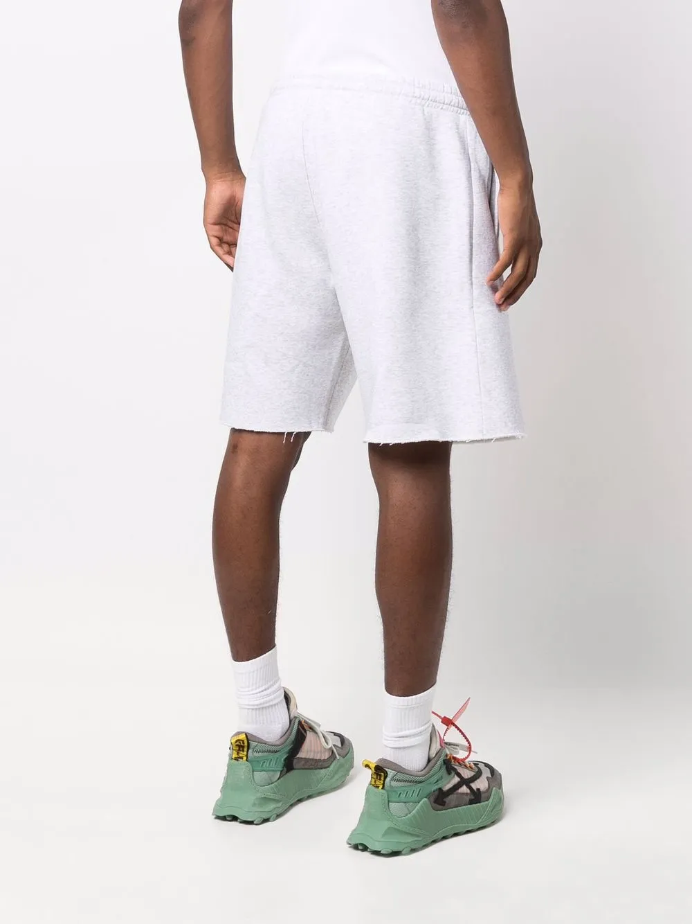фото Msgm спортивные шорты с кулиской и логотипом