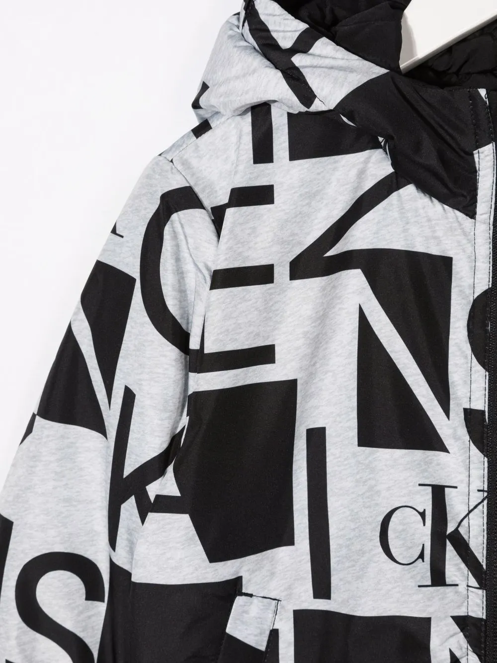 фото Calvin klein kids двусторонняя куртка с логотипом
