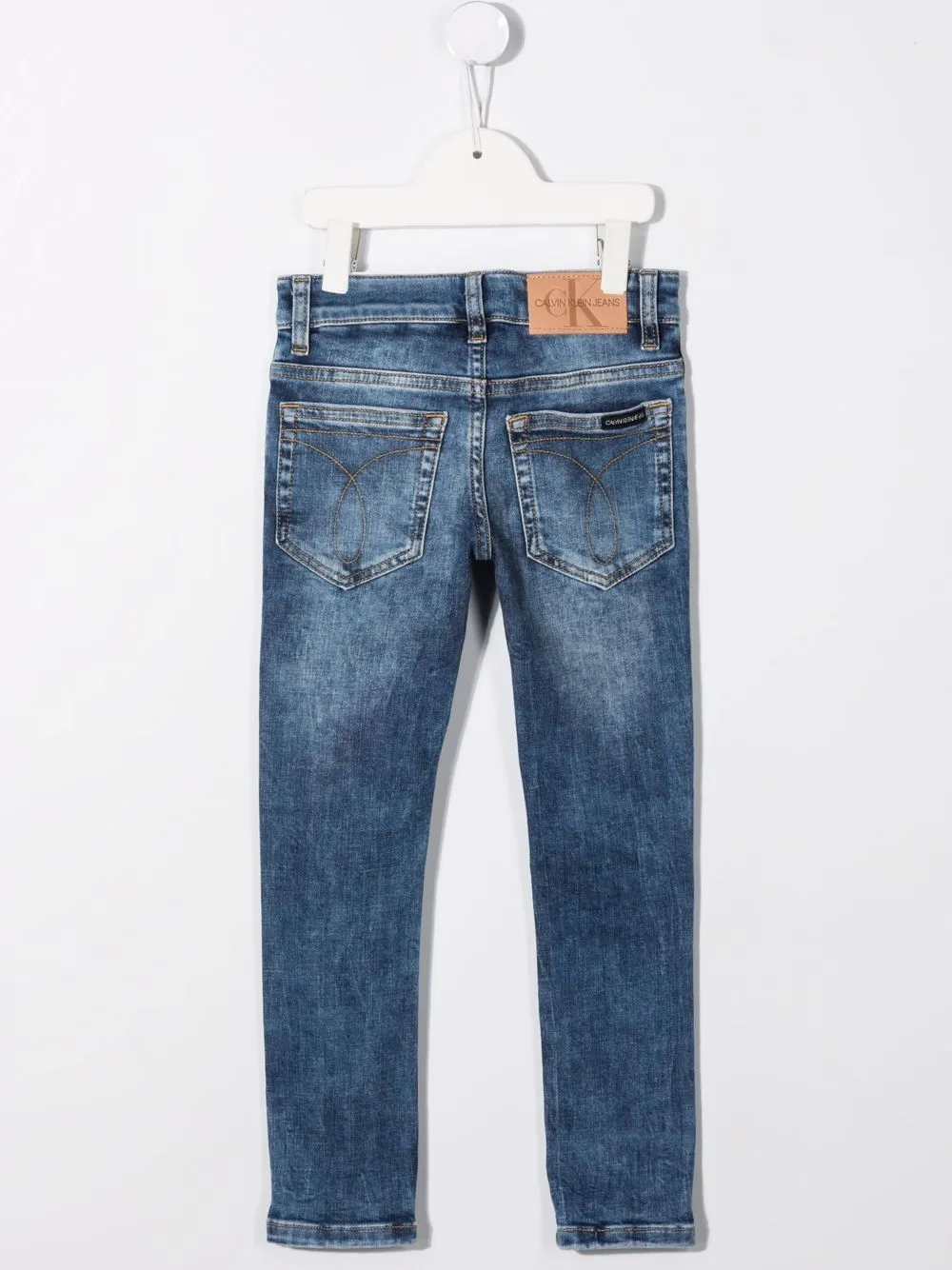 фото Calvin klein kids джинсы скинни средней посадки