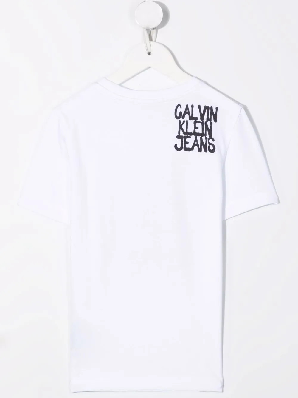 Calvin Klein Kids T-shirt met patroon Wit