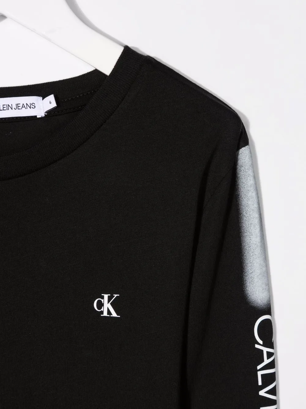 фото Calvin klein kids футболка с длинными рукавами и логотипом