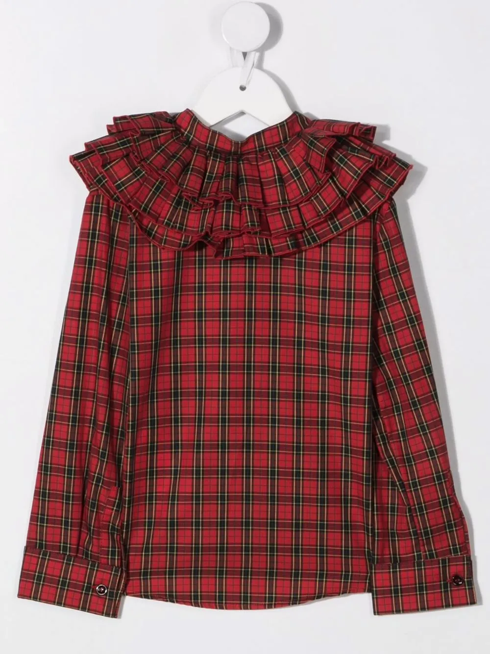 Philosophy Di Lorenzo Serafini Kids Shirt met ruchekraag - Rood