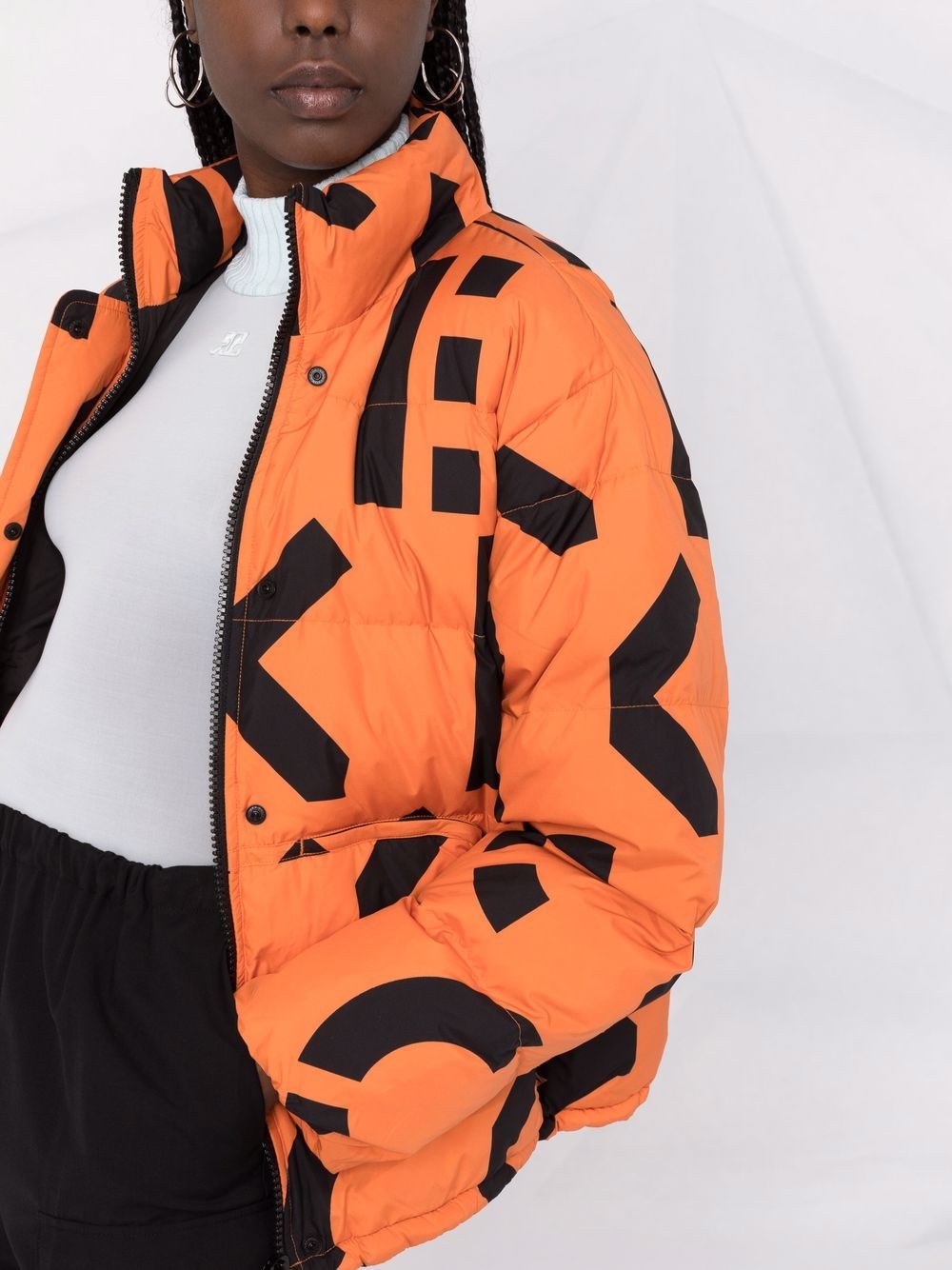 фото Kenzo logo-print down-padded jacket