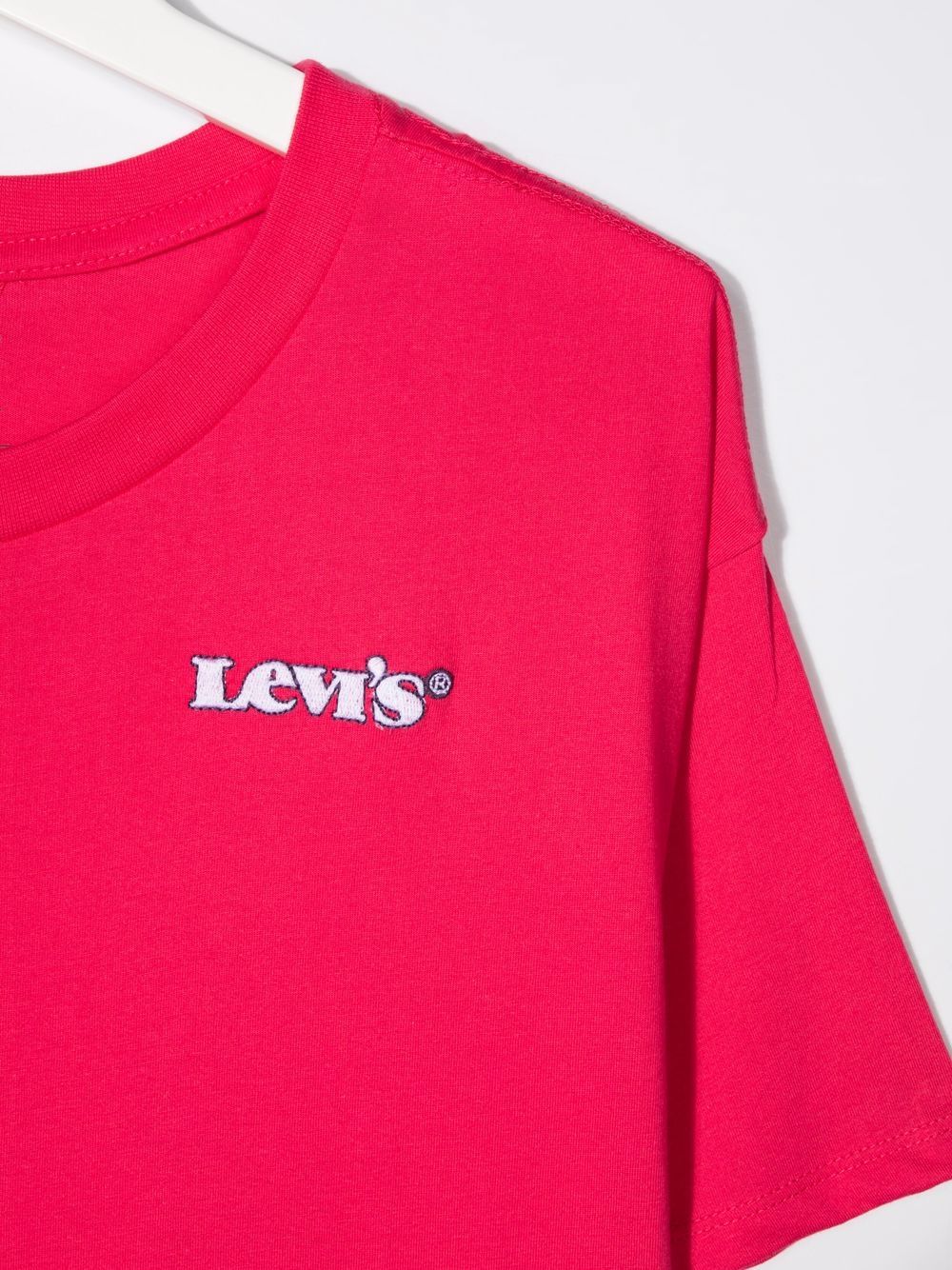 фото Levi's kids футболка с вышитым логотипом