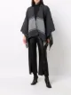 Fendi кейп с логотипом