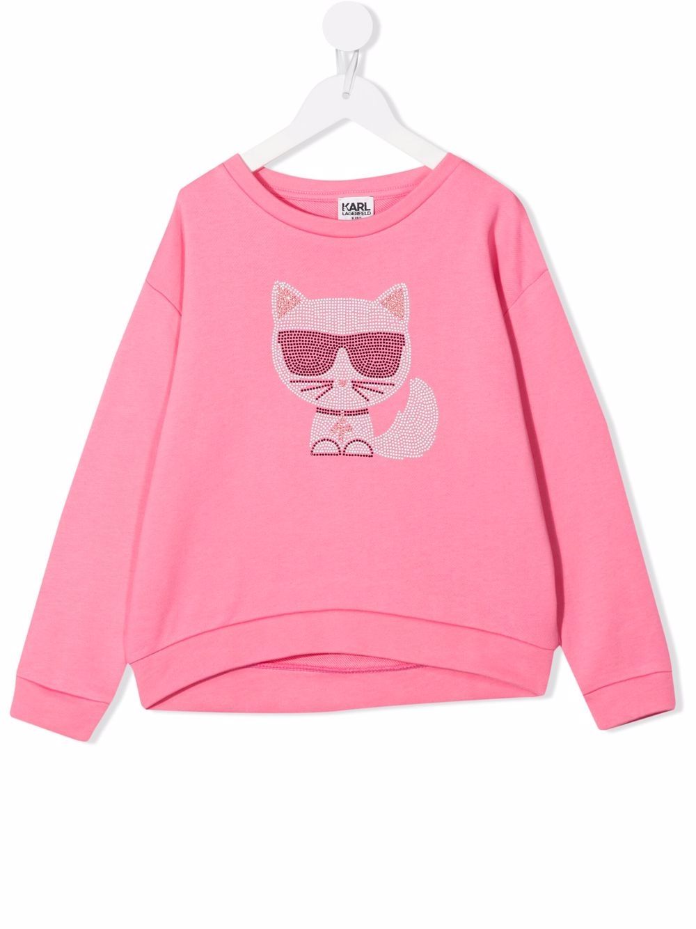 фото Karl lagerfeld kids толстовка с декором k/choupette