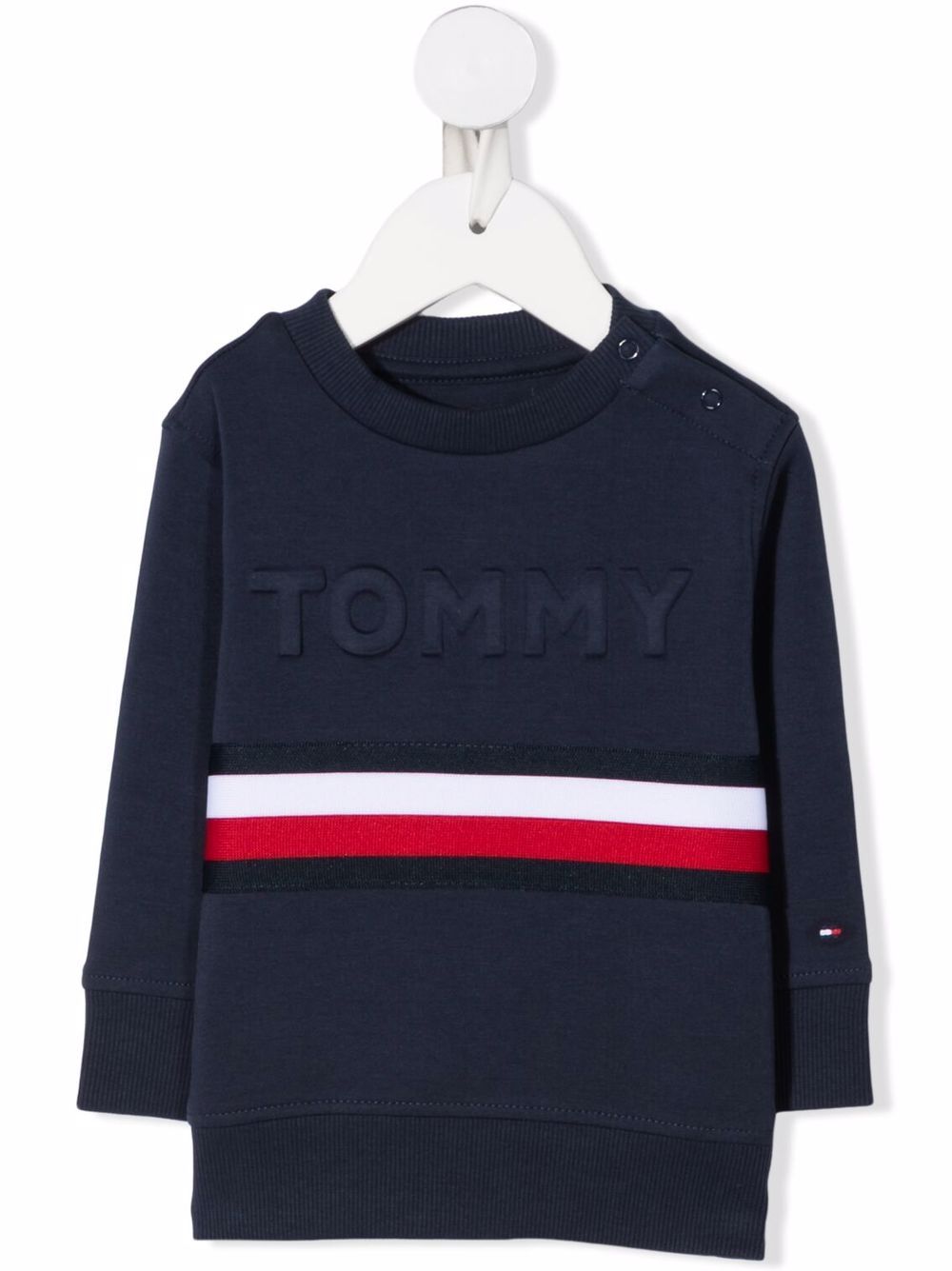 фото Tommy hilfiger junior толстовка с тисненым логотипом