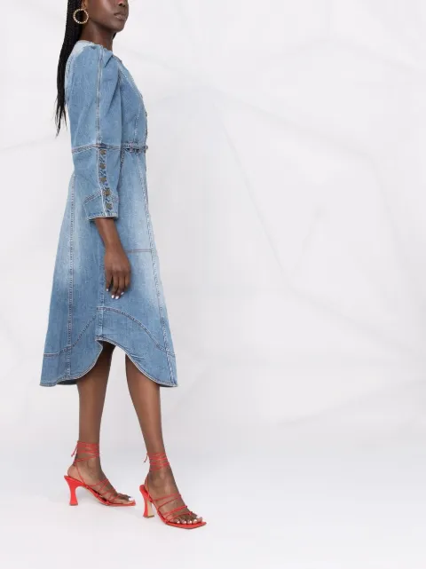 Ulla Johnson Starr Denim Dress - Farfetch