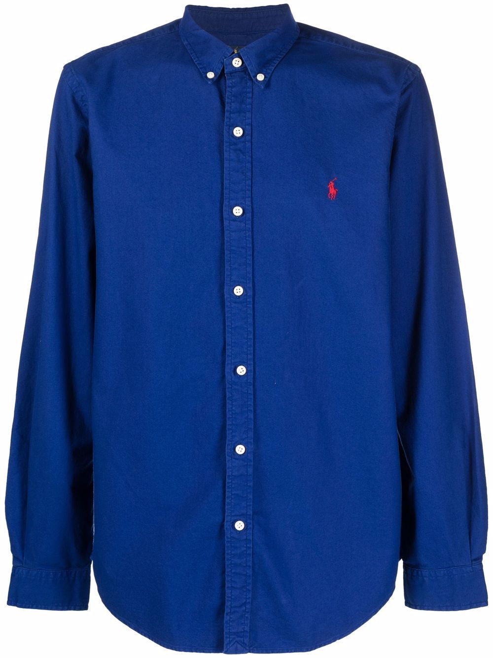 

Polo Ralph Lauren camisa con logo bordado - Azul