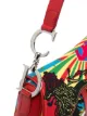 Christian Dior 2001 pre-owned limited edition Rasta Mania Saddle bag