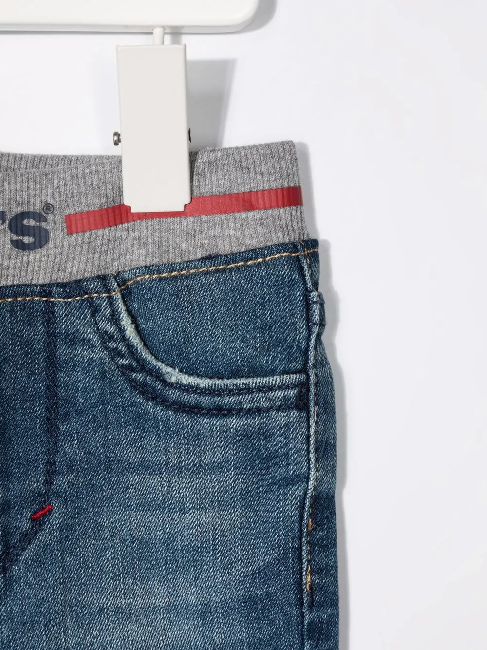 фото Levi's kids джинсы скинни с вышитым логотипом