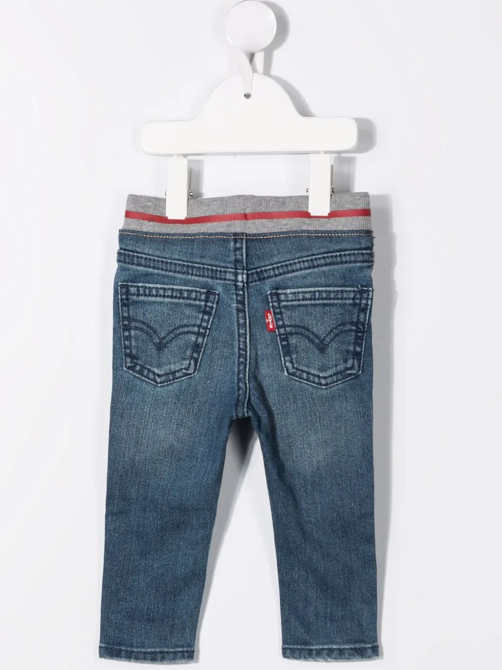 фото Levi's kids джинсы скинни с вышитым логотипом