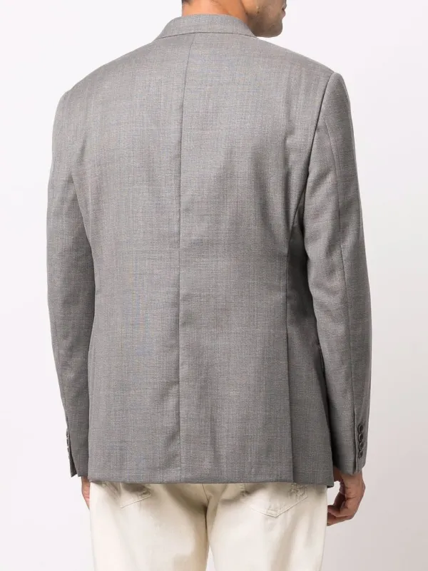 Armani Collezioni Fitted single-breasted Blazer - Farfetch