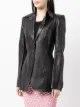 Alexander Wang sculpted elongated jacket