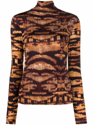 Tiger print jersey sales