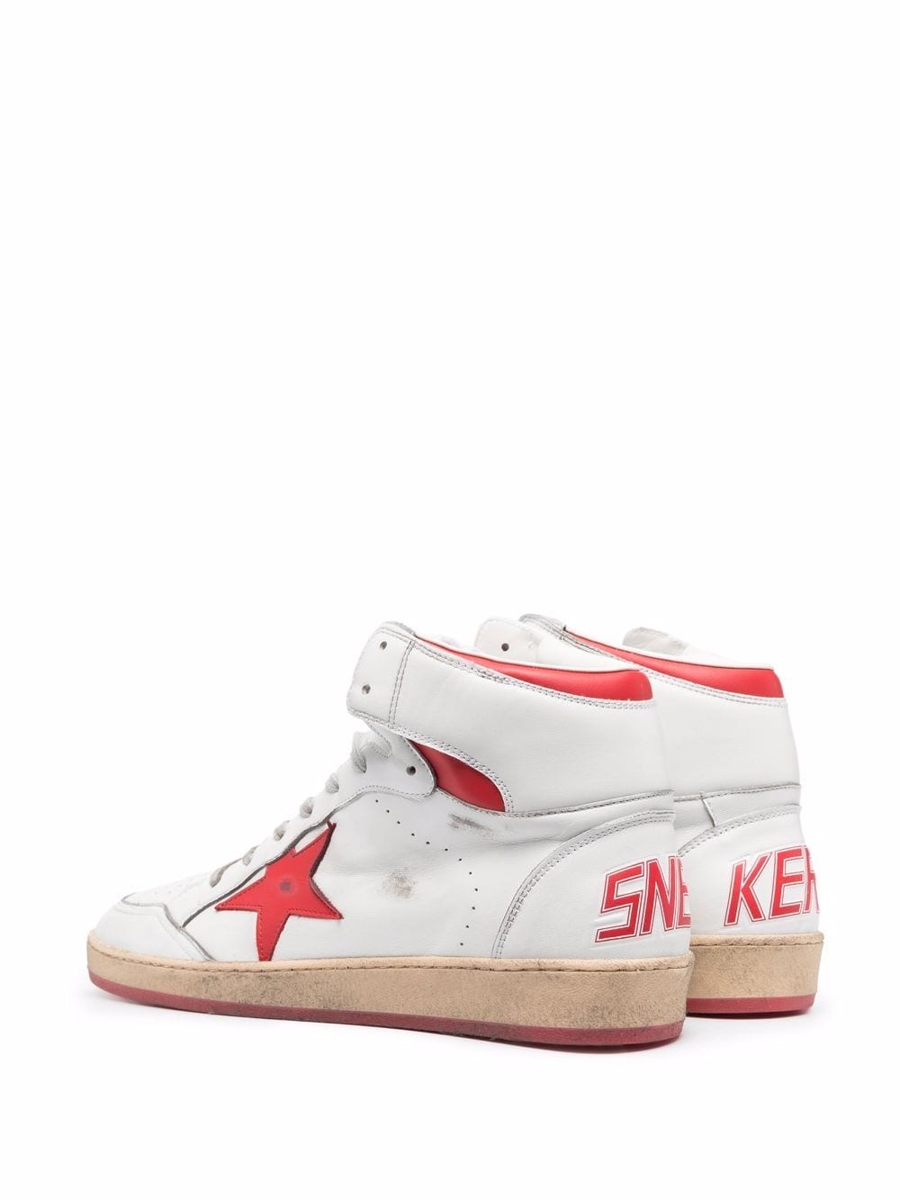 Golden Goose Sky-Star high-top lace-up Sneakers - Farfetch