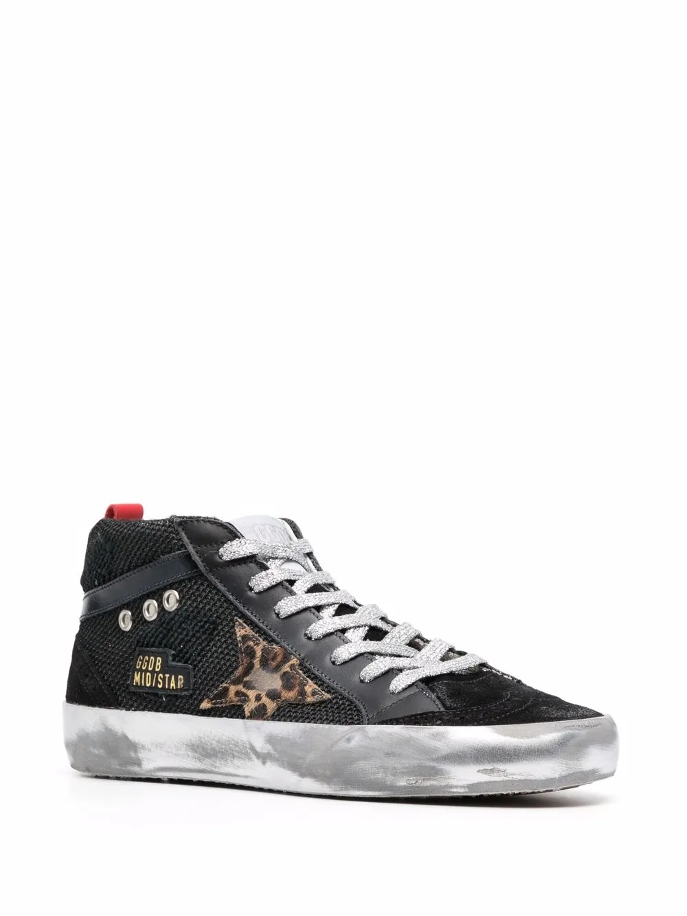 фото Golden goose кеды mid-star с логотипом