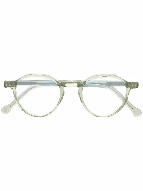 Lesca Icon round frame glasses