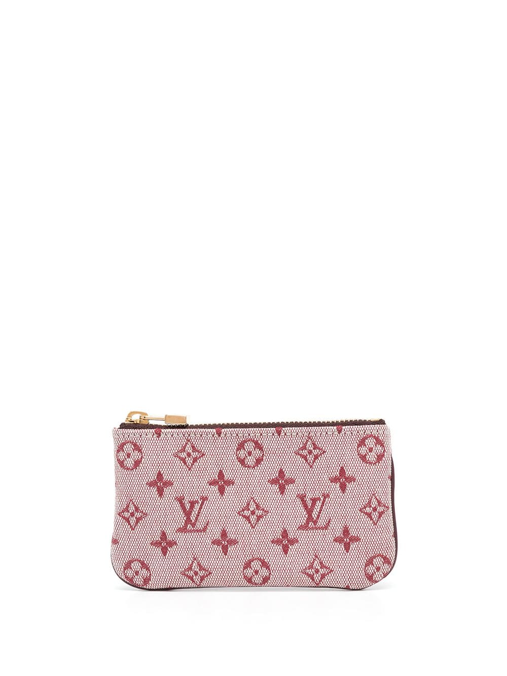 Pre-owned Louis Vuitton 2002  Pochette Cles Coin Purse In 粉色