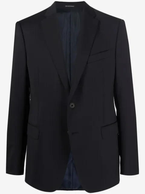 Emporio Armani fitted single-breasted blazer