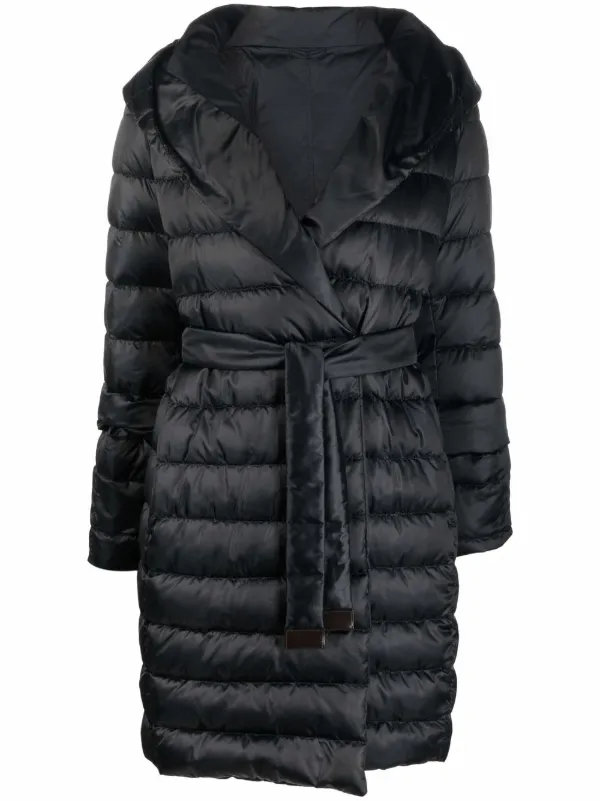 Max mara down coat with fur best sale