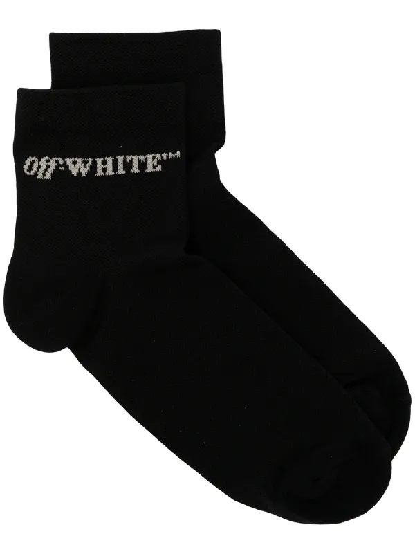 off white ankle socks