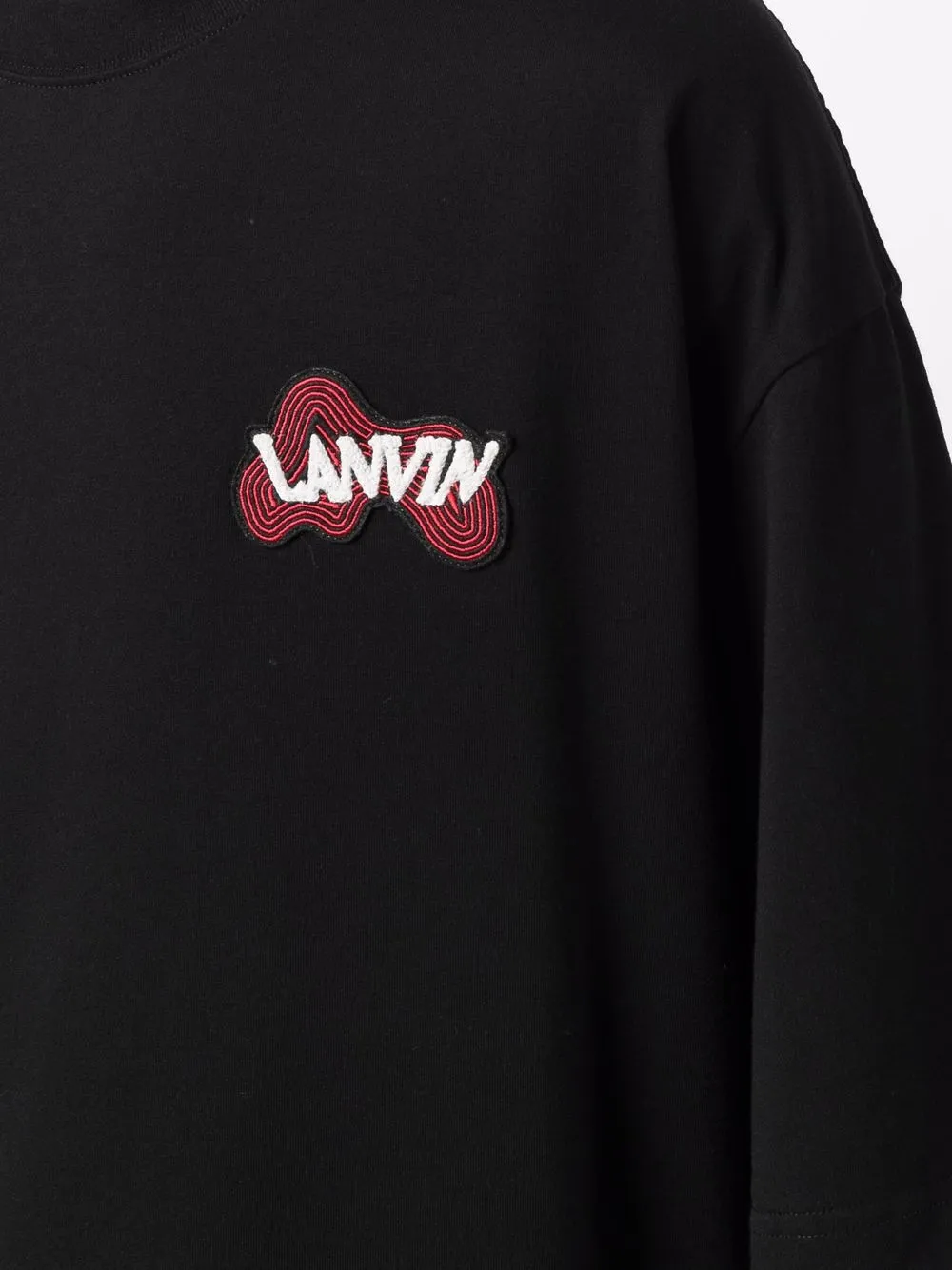 фото Lanvin футболка с логотипом