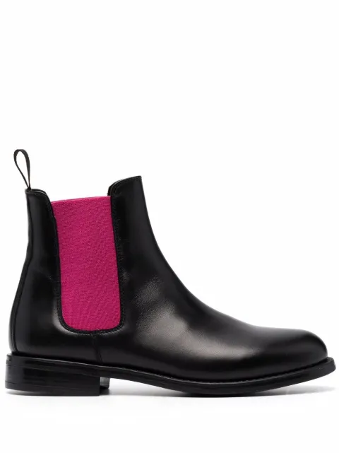 Scarosso Claudia colour-block ankle boots