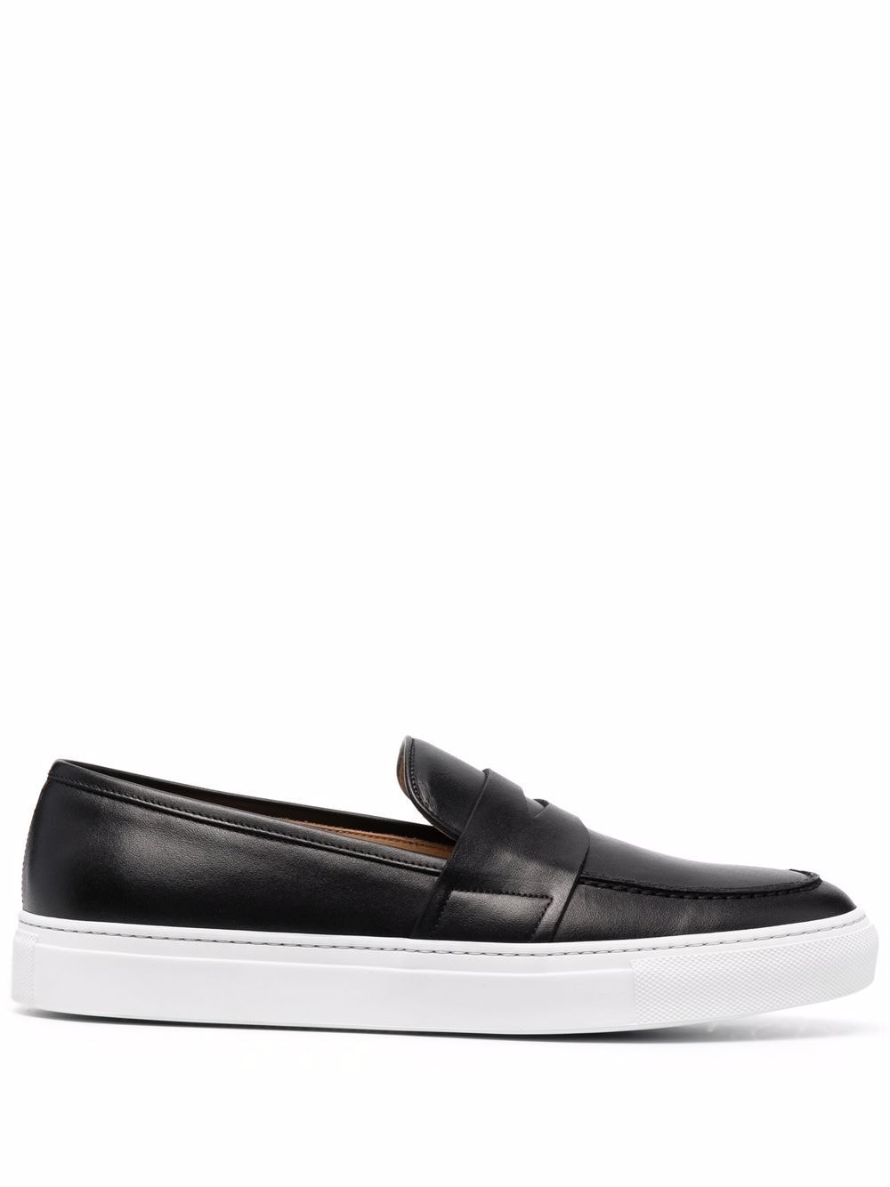 Scarosso Alberto Penny Leather Loafers - Farfetch