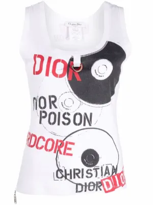 Christian dior vest top clearance