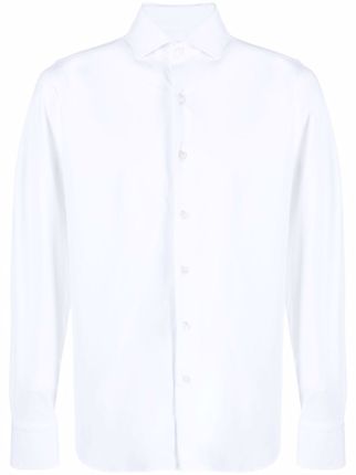 Shop Orian buttoned-up long-sleeved shirt with Express Delivery - FARFETCH